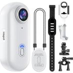 Eco Port Mini Wıfı Aksiyon Kamerası 1080P Taşınabilir Vücut Kamerası Giyilebilir Video Kaydedici Ipx7 - Çok Renkli