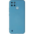 Eco Port Realme C25Y Kılıf Nano Içi Kadife Silikon - Mavi