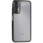 Eco Port Samsung Galaxy A05S Kılıf Razer Lensli Silikon - Siyah - Belirtilmemiş - Altın