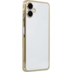 Eco Port Samsung Galaxy A07 4g Razer Lensli Silikon - Gold - Çok Renkli