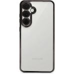 Eco Port Samsung Galaxy S24 Fe Kılıf Razer Lensli Silikon - Siyah - Belirtilmemiş - Altın