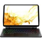 Eco Port Samsung Galaxy T737 Tab S7 Fe 12.4 Kılıf Eternal Ledli Klavyeli Tablet Kılıfı - Siyah - Belirtilmemiş