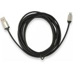 Eco Port USB To Lightning 3m Kablo - Siyah - Belirtilmemiş