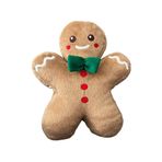 eco sepet Kurabiye Adam Peluş Yastık, Uyku Arkadaşı Peluş, Yılbaşı Kurabiye Adam Alcantra Kumaş