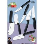 Eco Serisi Mutfak Bıçak Seti Et Sebze Börek 7 Li Set Mft-7856 Siyah
