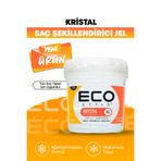 ECO STYLE Kristal Uv Işın Koruması Sağlayan Hacim Ve Dolgunluk Veren Şekillendirici Saç Jölesi