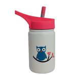 Eco Vessel Scout Kids Bottle With Straw 0.40 lt Beyaz Termos