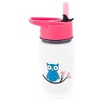 Eco Vessel Scout Kids Bottle With Straw 0.40 lt Siyah Termos
