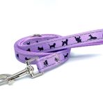 EcoBark Köpek tasması - Yumuşak ve Yansıtıcı Rahat Eğitim Kayışları Yastıklı Saplı - Güçlü Dayanıklı Ağır Hizmet - Küçük, Orta veya Büyük Köpekler için Eğitim ve Çekme (Lavanta)