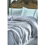 Ecocotton Alessa Gri 220x240 cm Pike Seti