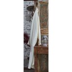 Ecocotton Alessa Krem Erkek Bornoz