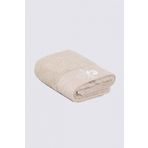Ecocotton Beyzade %100 Organik Pamuk Nakışlı Bej 50x90 cm El Yüz Havlusu