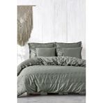 Ecocotton Carmen Yeşil Nevresim Takımı - 200 x 220 cm