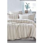 Ecocotton Delfin %100 Organik Pamuk Keten Terra 200x220 cm Çift Kişilik Nevresim Takımı