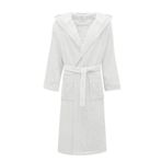 Ecocotton Ecosoft Yeni Erkek Bornoz %100 Organik Pamuk Armürlü Krem