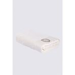 Ecocotton Ella Organik Pamuk Nakışlı Krem 80x150 CM Banyo Havlusu