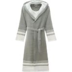 Ecocotton Erva Erkek Bornoz %100 Organik Pamuk Keten Melanj Haki - XL