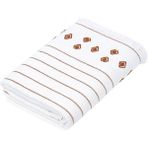 Ecocotton Imre Banyo Havlusu %100 Organik Pamuk Dokuma Terra 80X150 cm - 80 x 146 cm