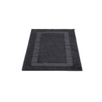 Ecocotton Kaia %100 Organik Pamuk Antrasit 50x80 cm Banyo Paspası