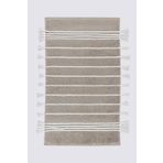 Ecocotton Karnella %100 Organik Pamuk Bej 50x80 CM Banyo Paspası
