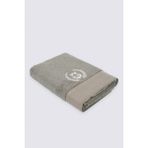 Ecocotton Masal Banyo Havlusu Organik Pamuk Nakışlı Yeşil 80X150 cm - 80 x 150 cm