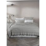 Ecocotton Merisa Gri Pamuk Çift Kişilik Yatak Örtüsü - 240 x 260 cm