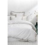 Ecocotton Mira Battal Boy 240x220 cm Krem Nevresim Takımı
