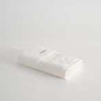 Ecocotton Paye El Yüz Havlusu %100 Organik Pamuk Nakışlı Krem 50X90 cm - 50 x 90 cm