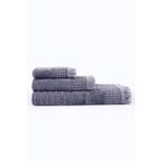 Ecocotton Zeus 30*50/50*90/80*150 3'Lü Antrasit Havlu Seti