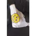 Ecoflex 1 Adet Büyükboy Gülenyüz Baskılı Poşet Market Manav Hışır Atlet Poşet (28X55 CM)