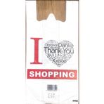 Ecoflex Büyükboy Thank You Baskılı Poşet Market Manav Atlet 30x60 Cm (1 Kg)