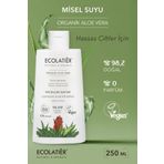ECOLATIER Micellar Su Hassas Ciltler İçin Makyaj Temizleyici Nemlendirici Yüz Temizleyici Organik Aloe Vera