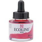Ecoline 253340 Scarlet 30 ml Jar Sulu Boya