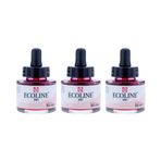 Ecolıne 30Ml - Cam Şişe Pastel Red