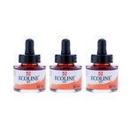 Ecolıne 30Ml - Cam Şişe Vermılıon