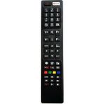 Ecoline Vestel LED Tv Kumandası - Netflix ve Youtube Tuşlu - Siyah