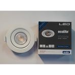 Ecolite 3'Lü Paket 6.5W 3000K Led Gömme Spot Sarı Işık Beyaz