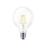 Ecolite 7W LED Fılament G125 Ampul 220V Şeffaf Cam 900 Lümen 15.000 Saat Ömür - Sarı