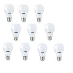 Ecolite E27 Duylu 470 Lümen 10 Adet 5W Sarı Işık 3000K Led Ampul