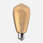 Ecolite Gold Filament ST64 6 W Sarı Klasik E27 Duy Led Ampul