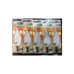 Ecolite Halojen Mum Ampul - Kıvrık Buji Ampul - Sarı Işık Dim Edilir Soft 5 Adet