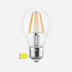 Ecolite Soft Filament 7.5 Watt Sıcak Beyaz Işık 4000K Led Dim Edilebilir Ampul