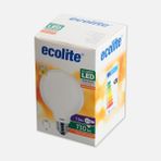 Ecolite Soft Filament G95 7.5 W Sarı Klasik E27 Duy Led Ampul