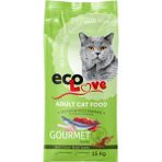EcoLove Gurme 15 kg Tavuk Yetişkin Kedi Maması
