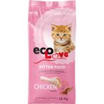 EcoLove Kitten 15 kg Tavuklu Yavru Kedi Maması