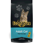 Econature 15 kg Adult Balıklı Yetişkin Kuru Kedi Maması
