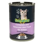 Econature Kitten Tavuklu 6x400 gr Yavru Kedi Konserve Maması