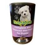 Econature Kuzu Etli 400 gr Yavru Köpek Maması Konserve