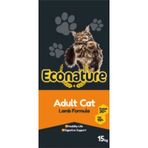 Econature Kuzu Etli Kuru Yetişkin 15 kg Kedi Maması