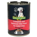 Econature Sığır Etli 400 gr Tam ve Dengeli Yetişkin Köpekler İçin Yaş Konserve Maması